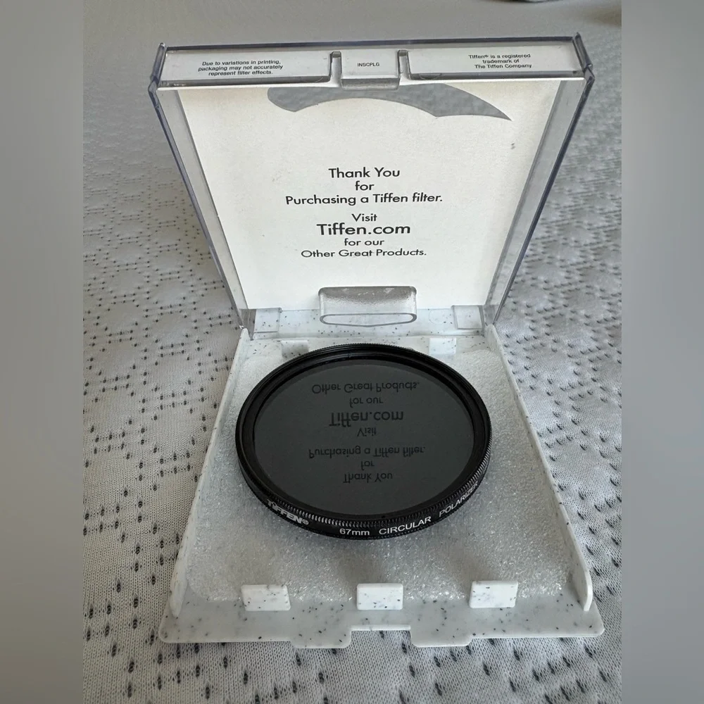 Tiffen 67MM Circular Polarizer filter