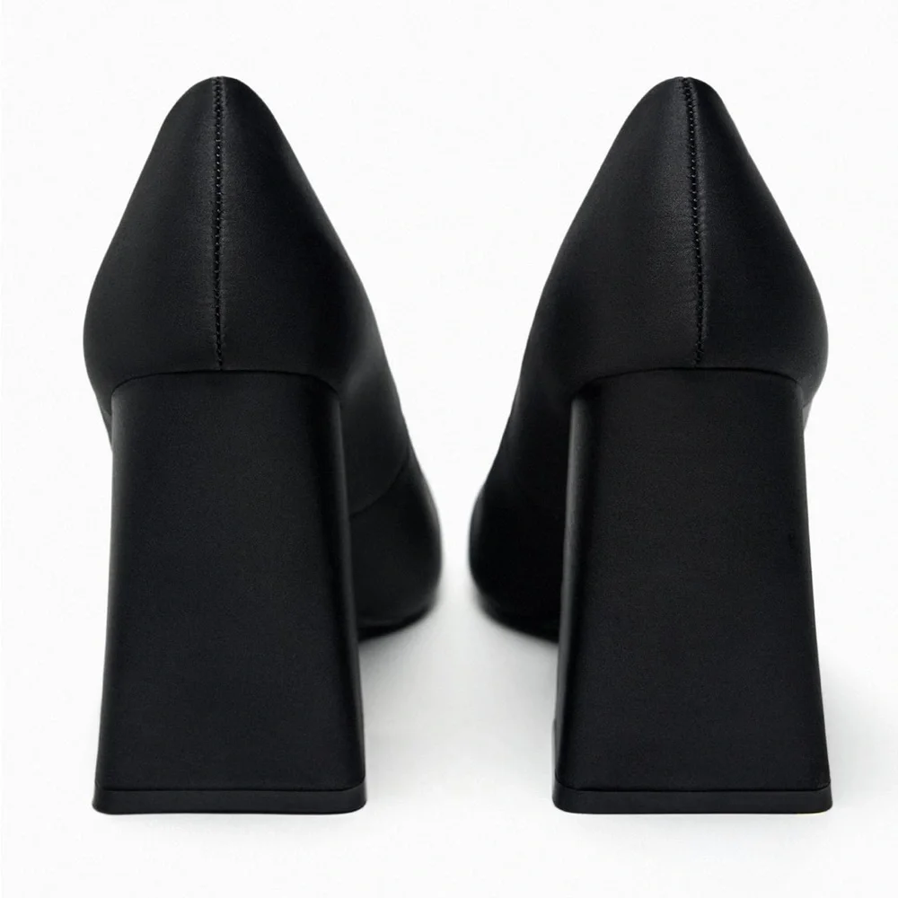 Zara squared toe