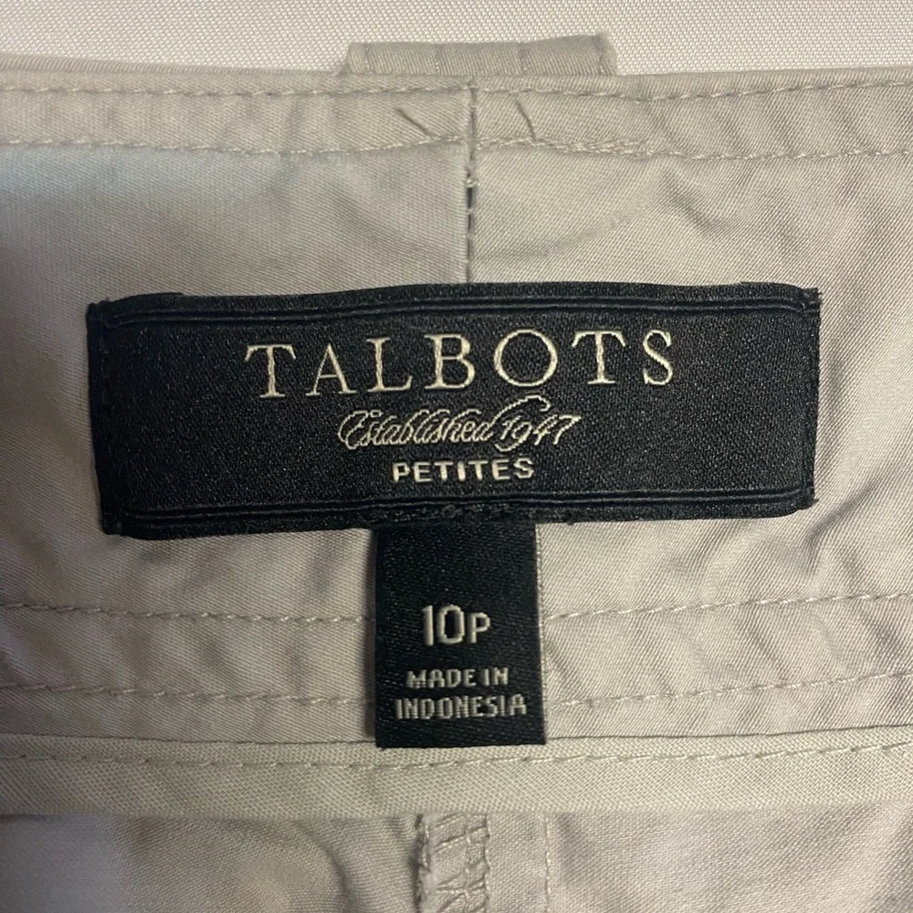 Talbots beige elastane