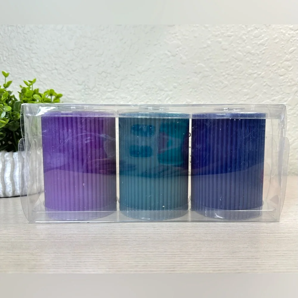 IKEA SET OF 3 X VINTER 2018 UNSCENTED CANDLES