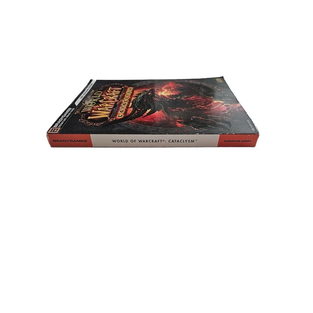 Brady Games Signature Series Guide World of Warcraft Cataclysm Covers PC&MAC OS