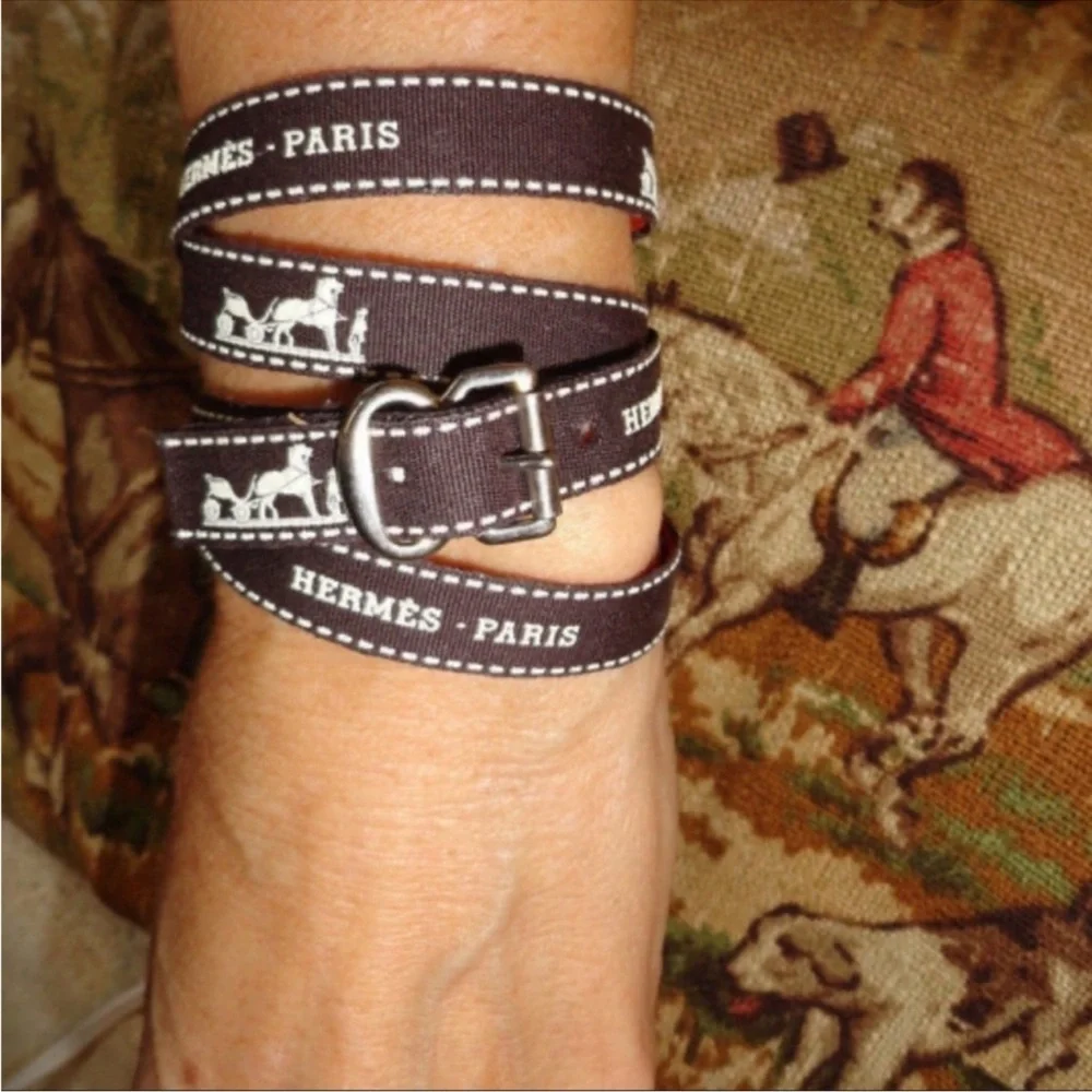 Hermes classic wrapping ribbon