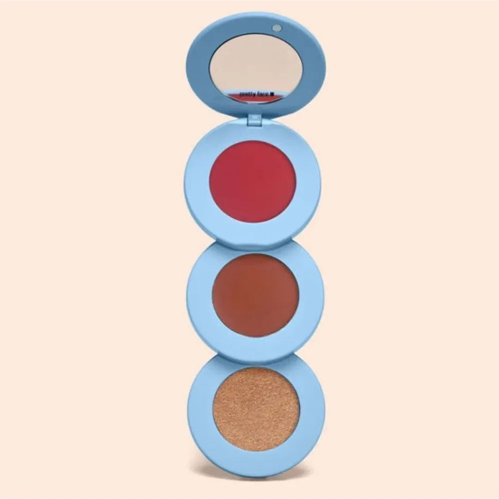 AlleyOop Stackable Blush, Bronzer & Highligher Trio Cocktail Hour