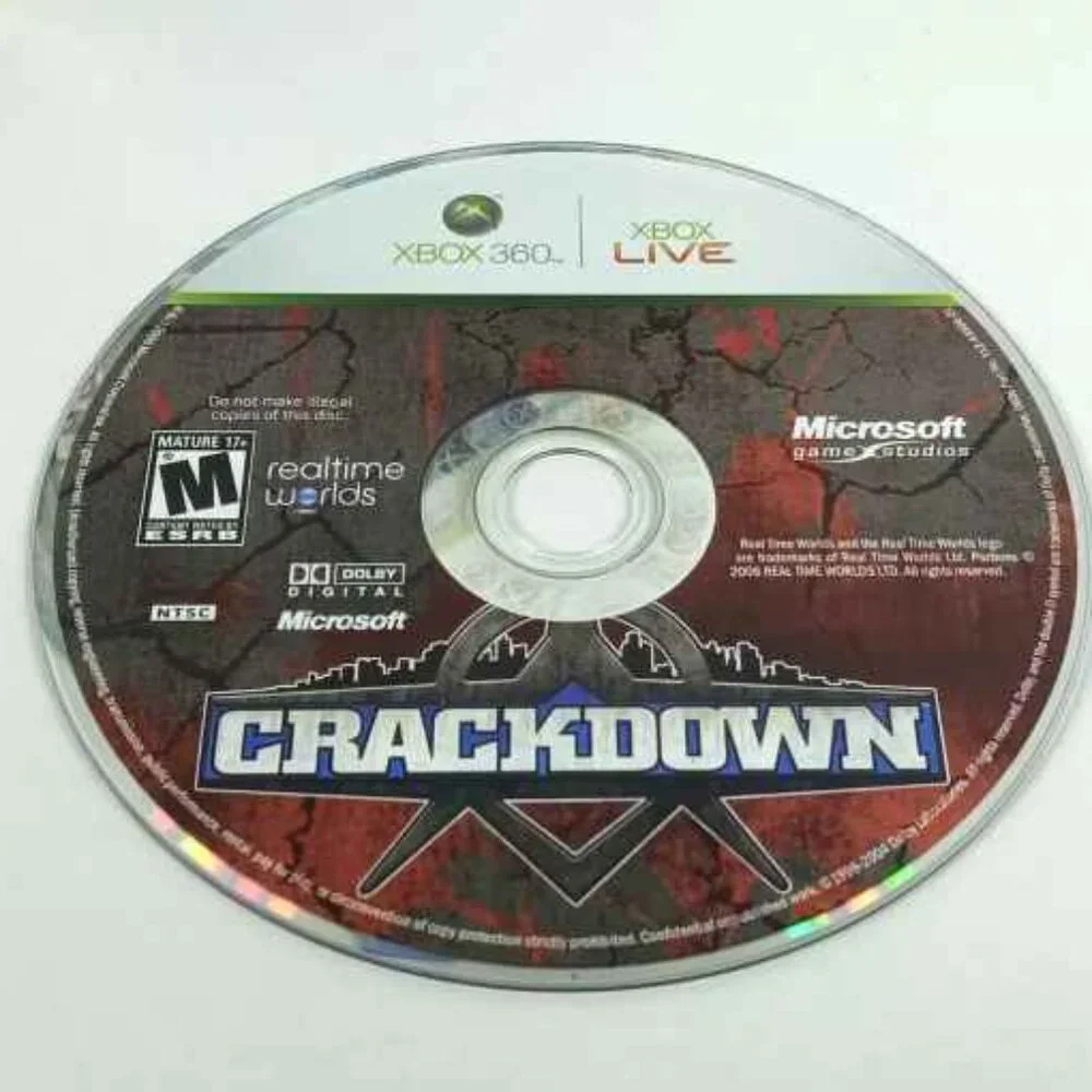(2 Games) Crackdown 1 & 2 Games (Microsoft Xbox 360, 2010)