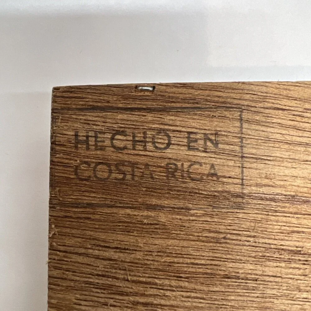 MONTOYA ROYAL CORONA WOODEN CIGAR BOX HAND MADE CANARY ISLAND BLEND