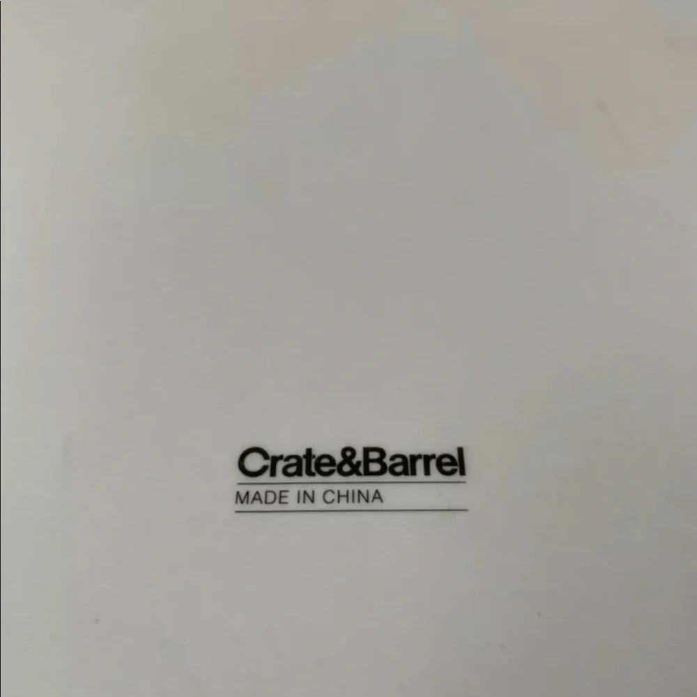 Crate&Barrel perfect sturdy