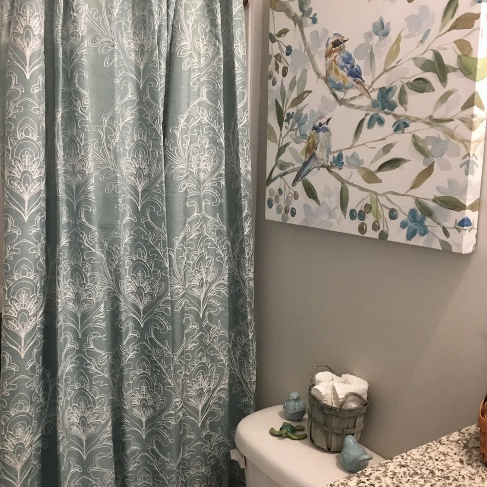 Room & Retreat shower curtain