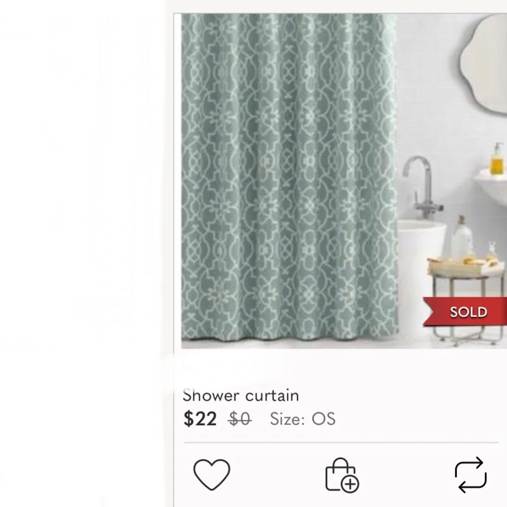 Room & Retreat shower curtain