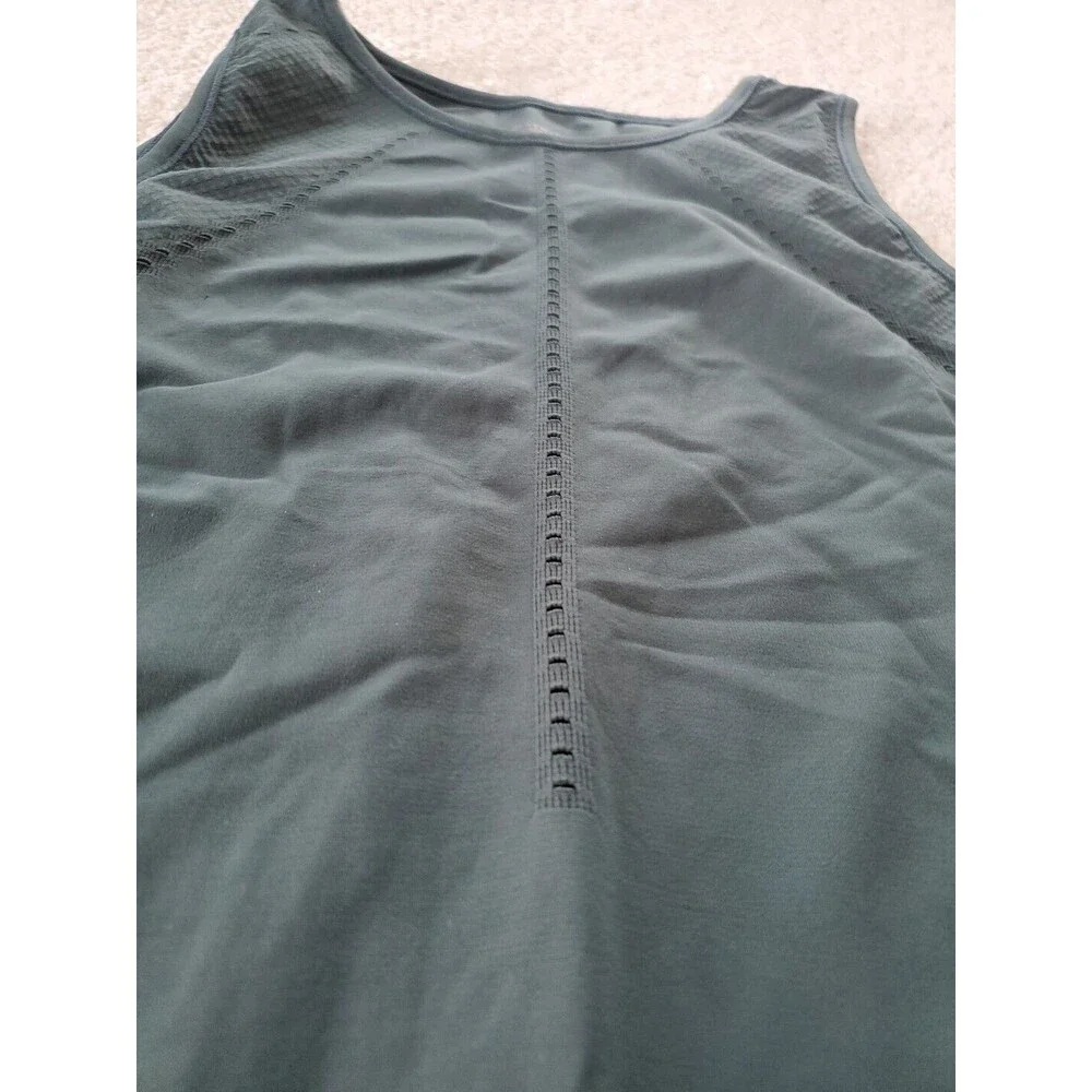 Athleta LG Women's Sleeveless Split Back Tank Top Teal