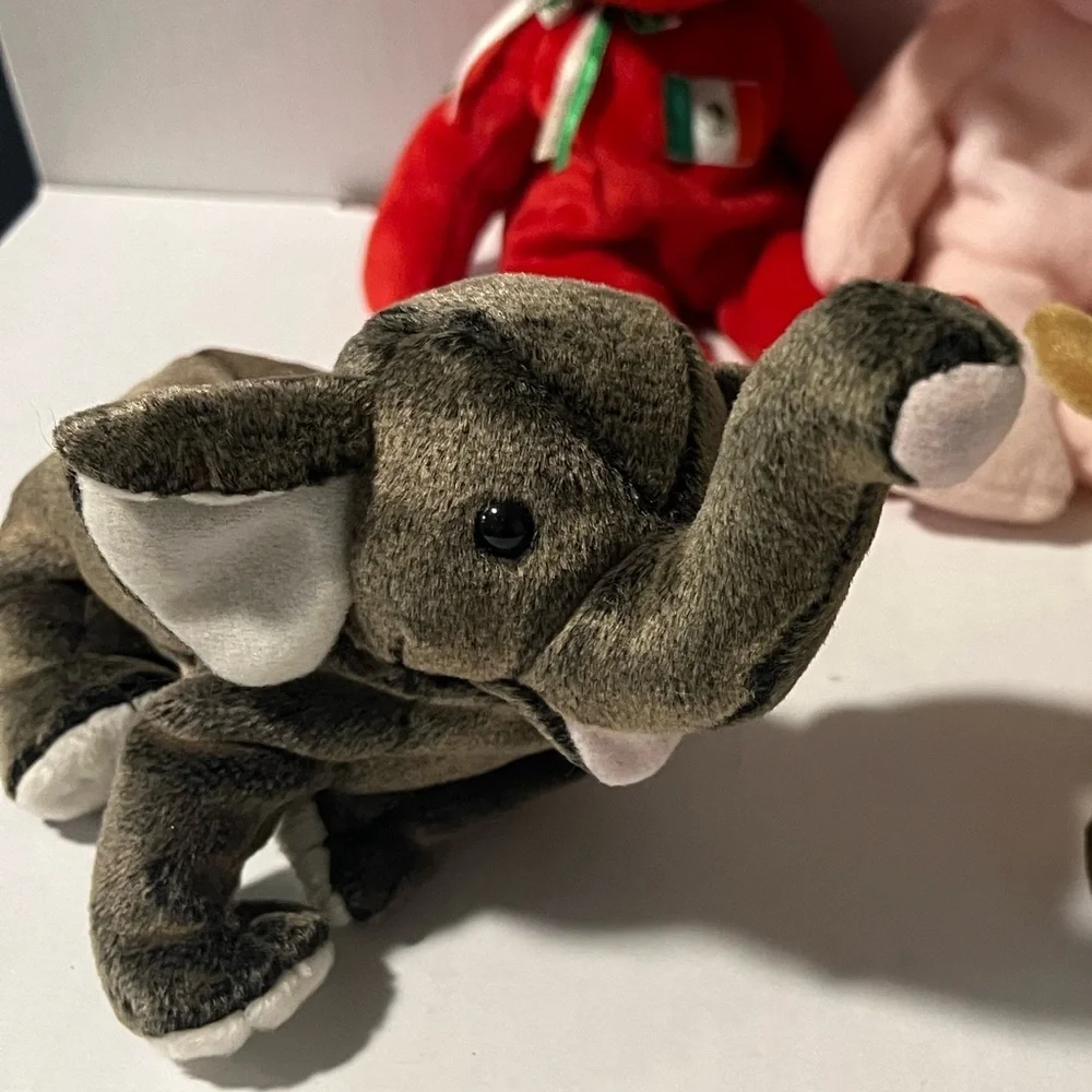 🎁 Vintage Beanie Babies, Lot of 4