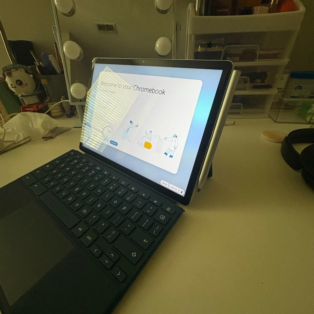 HP Chromebook - Dark teal blue