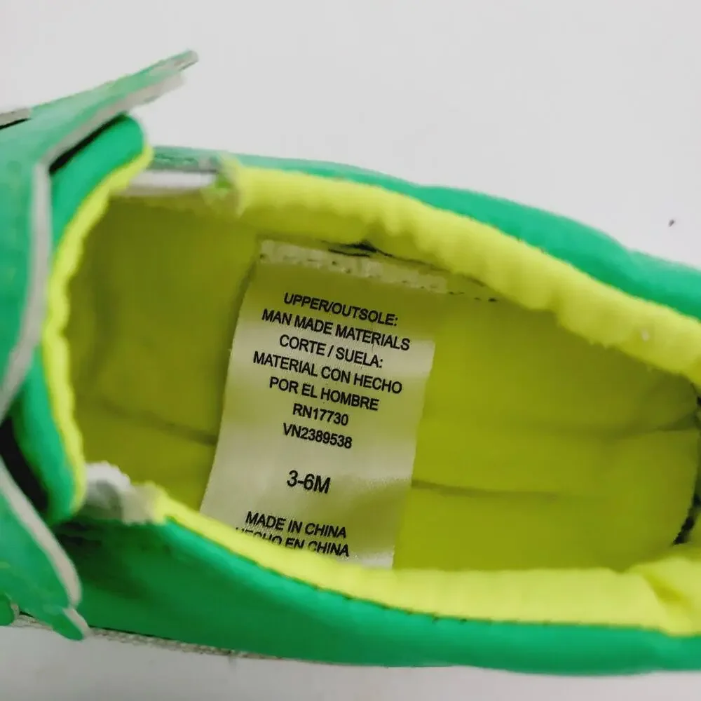 Dino 3-6M soft crib shoes