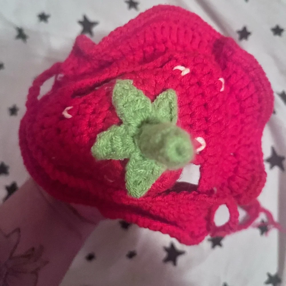 Hand Crafted red strawberry