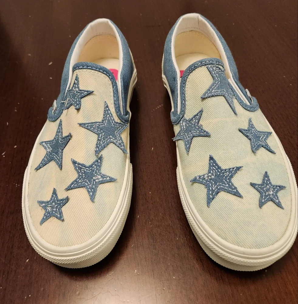 Vans Denim Starry Nighy Slip-On Shoes