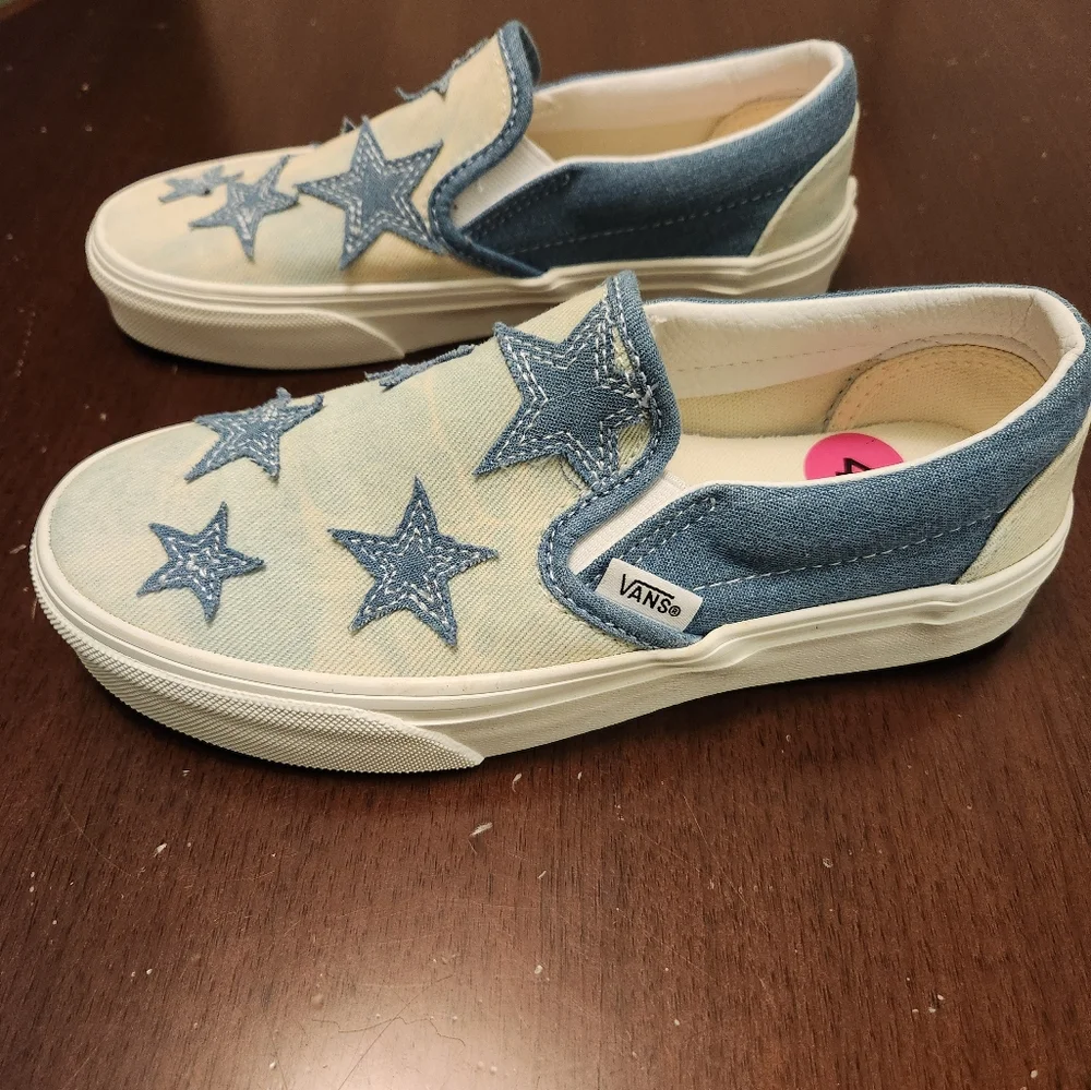 Vans slip blue