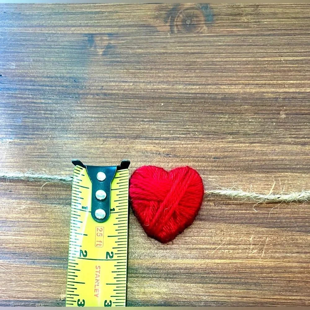 Beautiful MINI size heart garland. Ideal for any room. Adds warmth & charm.