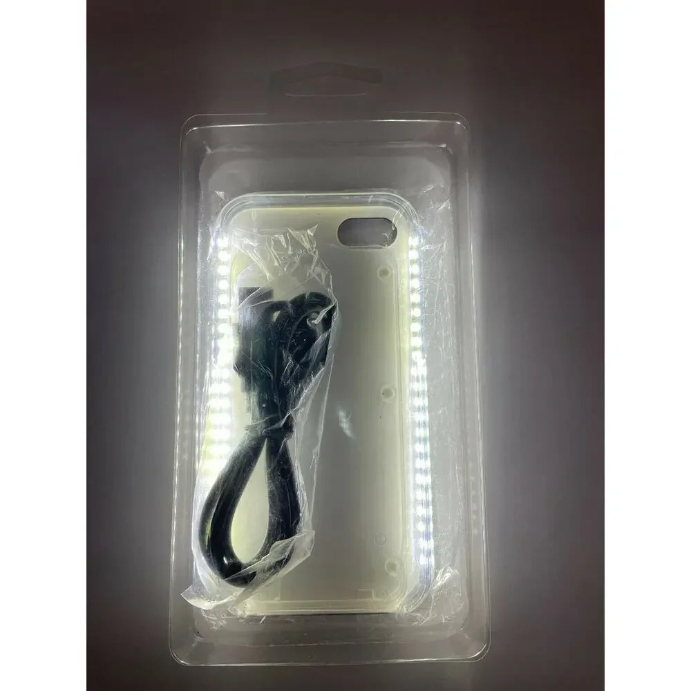 Stoli Elite Black Light Up For Selfie iPhone 7 Smartphone Protection Hard Case