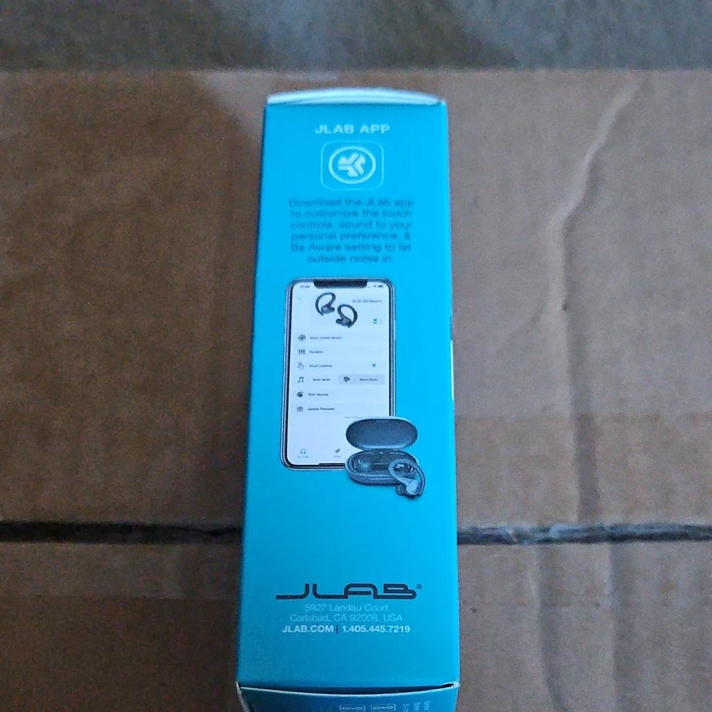 JLab Go Sport+ True Wireless Earbuds - Blue