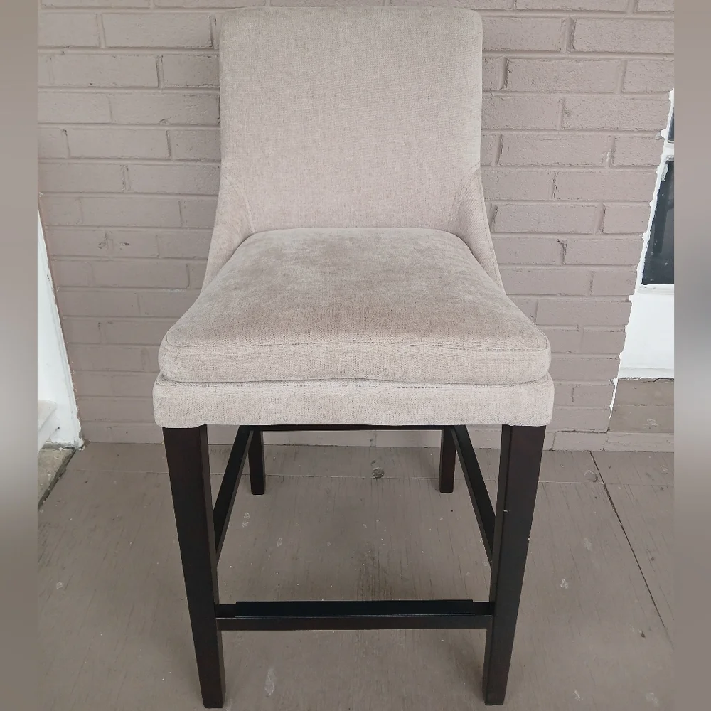 Cream and Black Furniture Cover Accent