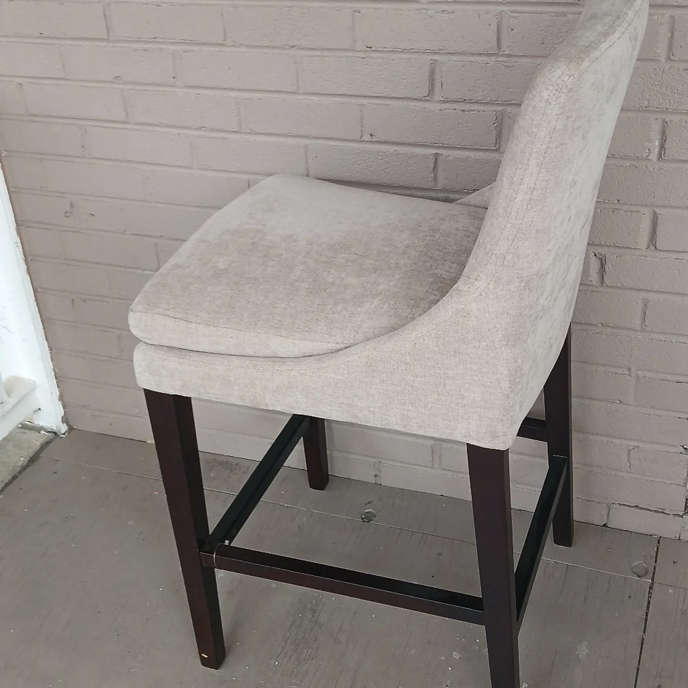 Cream and Black Furniture Cover Accent