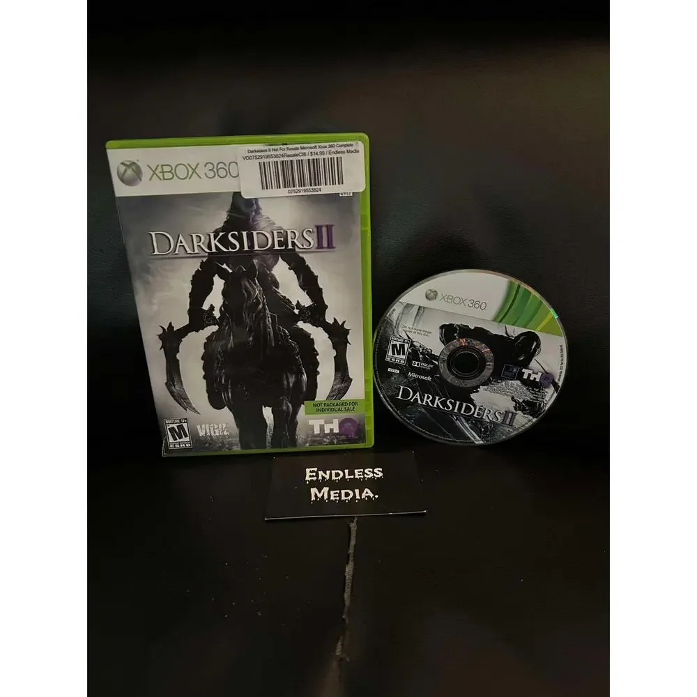 Darksiders II [Not for Resale] Microsoft Xbox 360 Item and Box Video Game