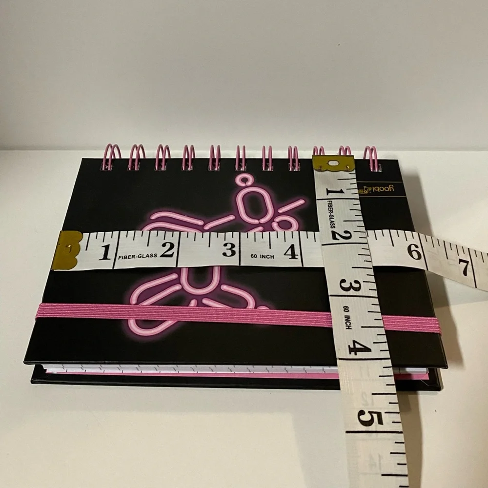 Yoobi Unicorn Spiral Notebook Pink Hardcover Journal 5.9 in X 4.1 in Stationery