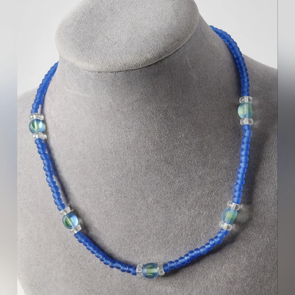 N/A blue glass