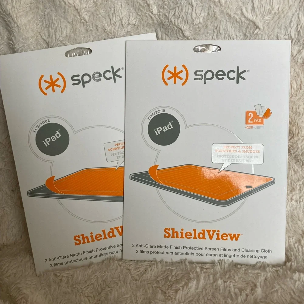NWT Speck ShieldView Set of Two iPad Screen Protector 2-Pack