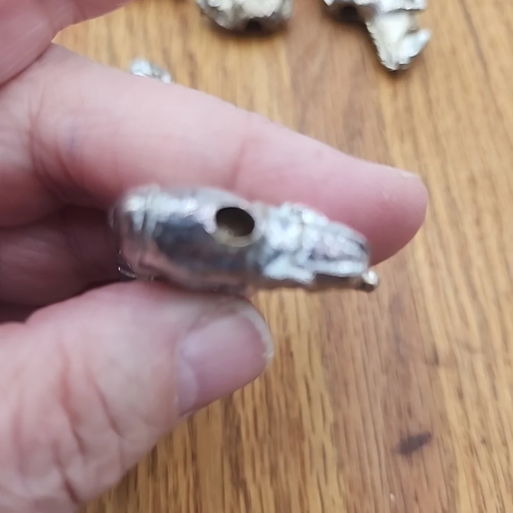 Vintage Reed & Barton Silver Plate Circus Animal Birthday Cake Candle Holders