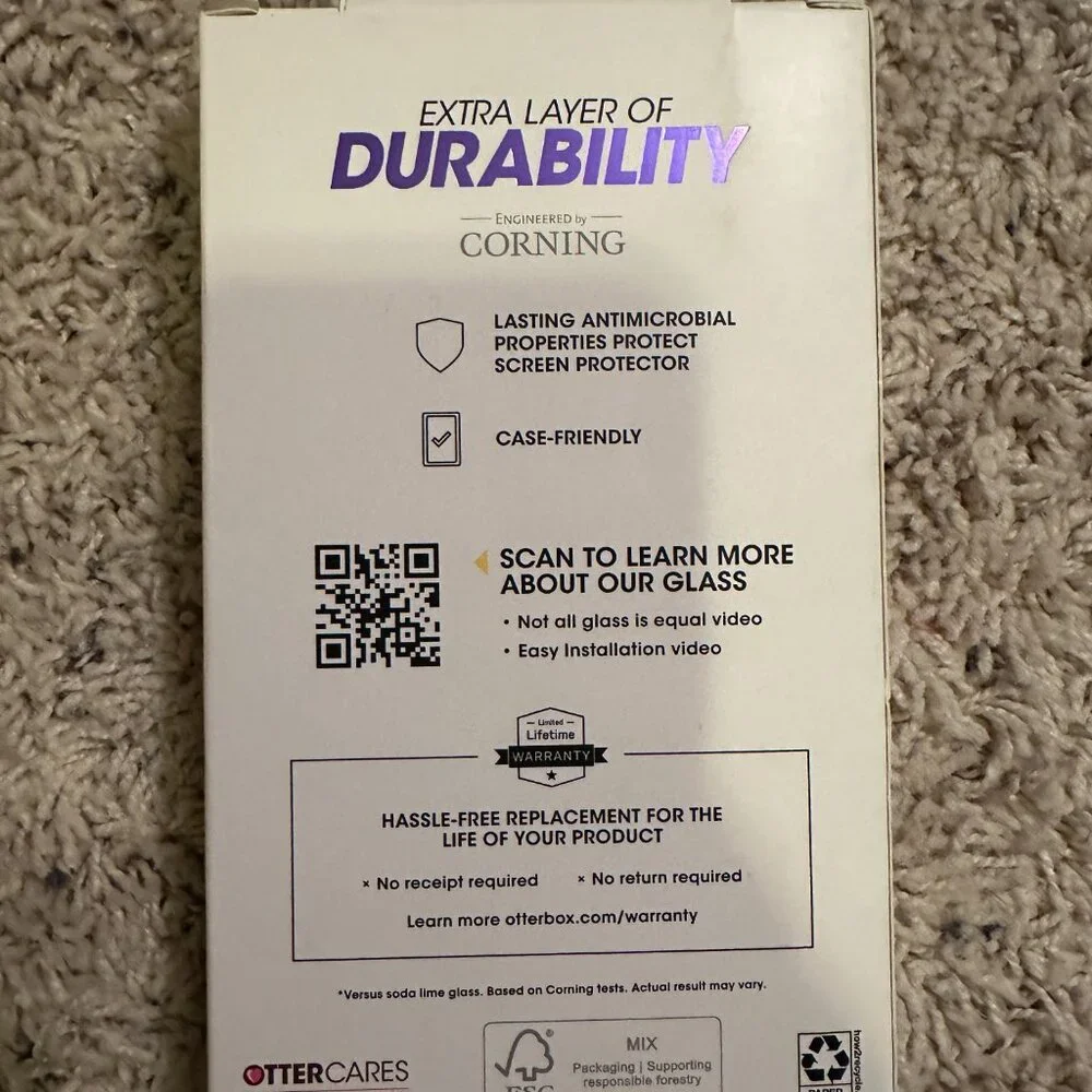 OtterBox amplify glass