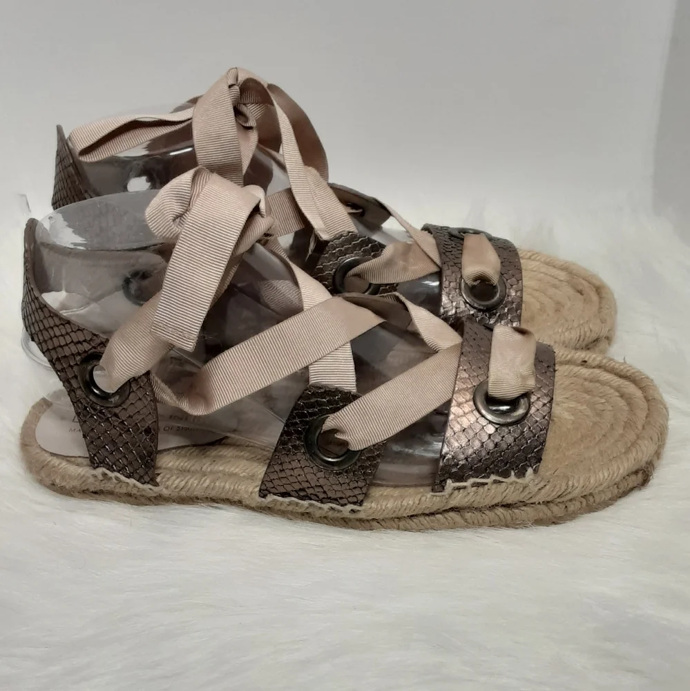 Donald J Pliner Espadrille Sandal Made in Spain.