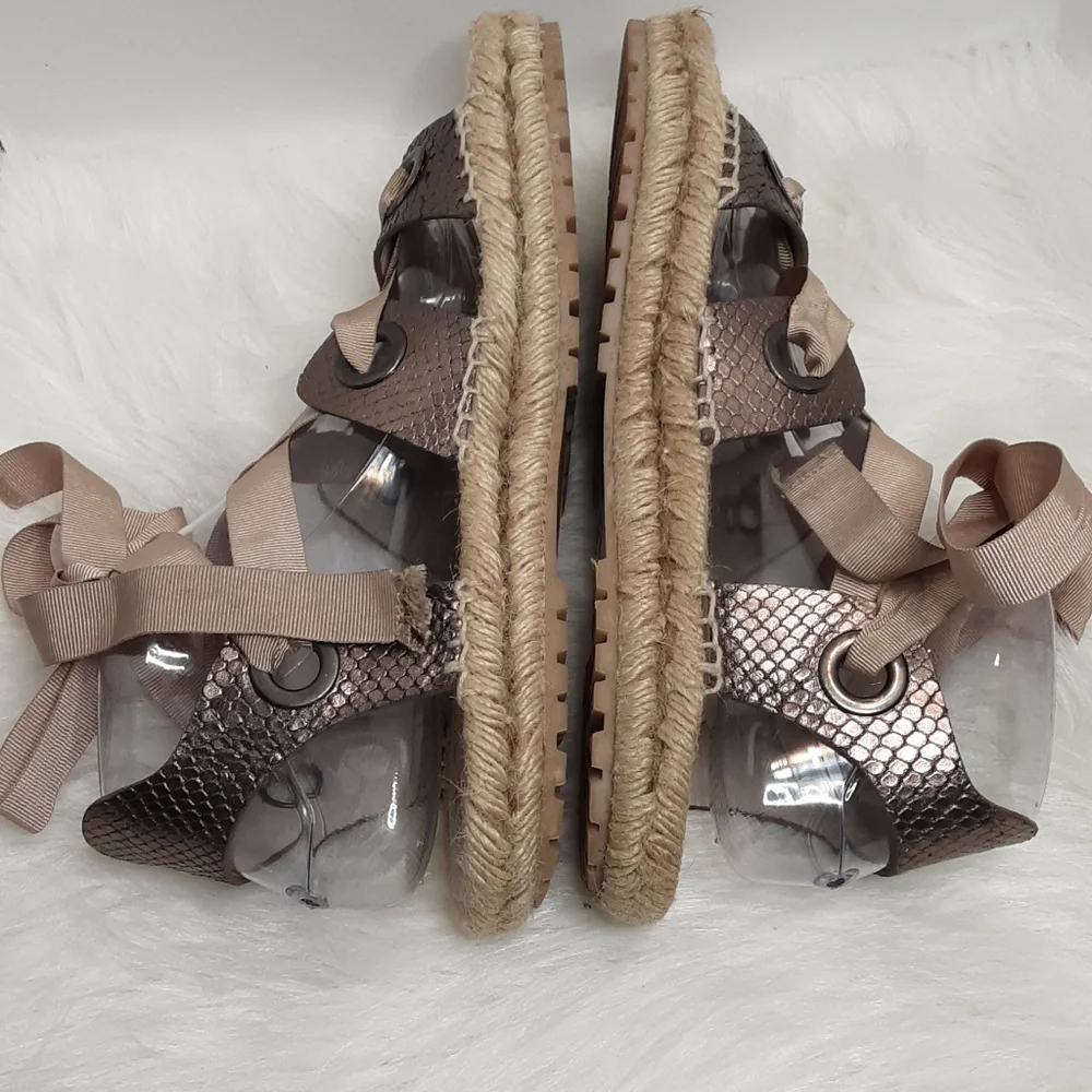 Donald J Pliner Espadrille Sandal Made in Spain.