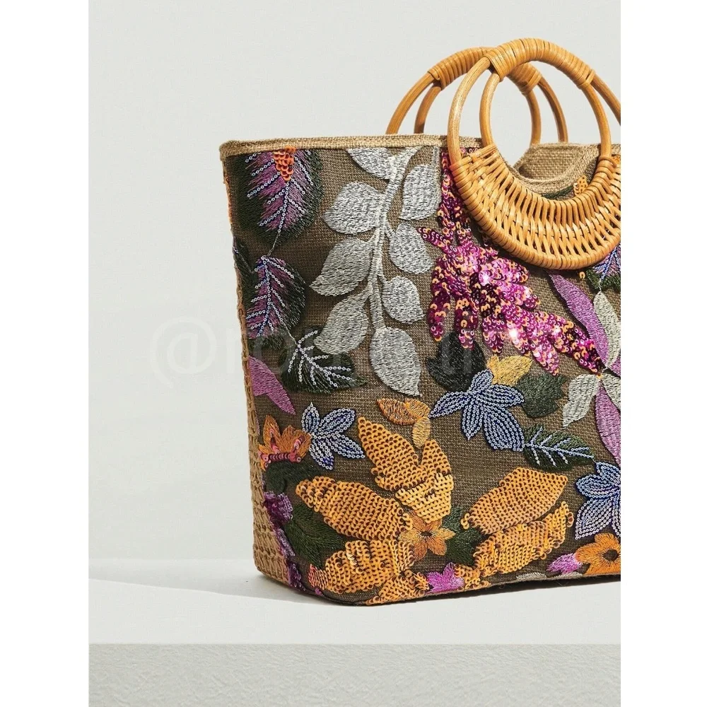 Rouge! sequined floral