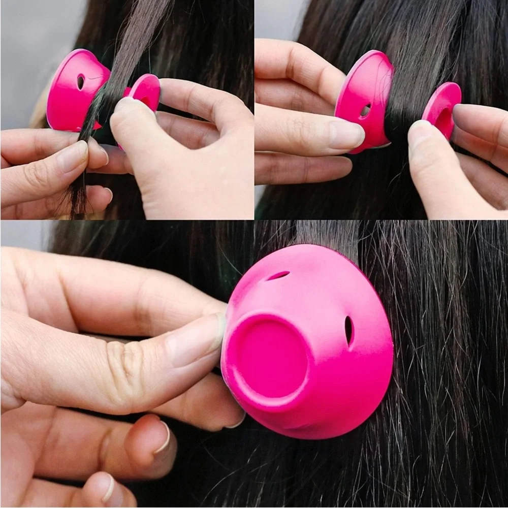 Silicone hair, curlers new