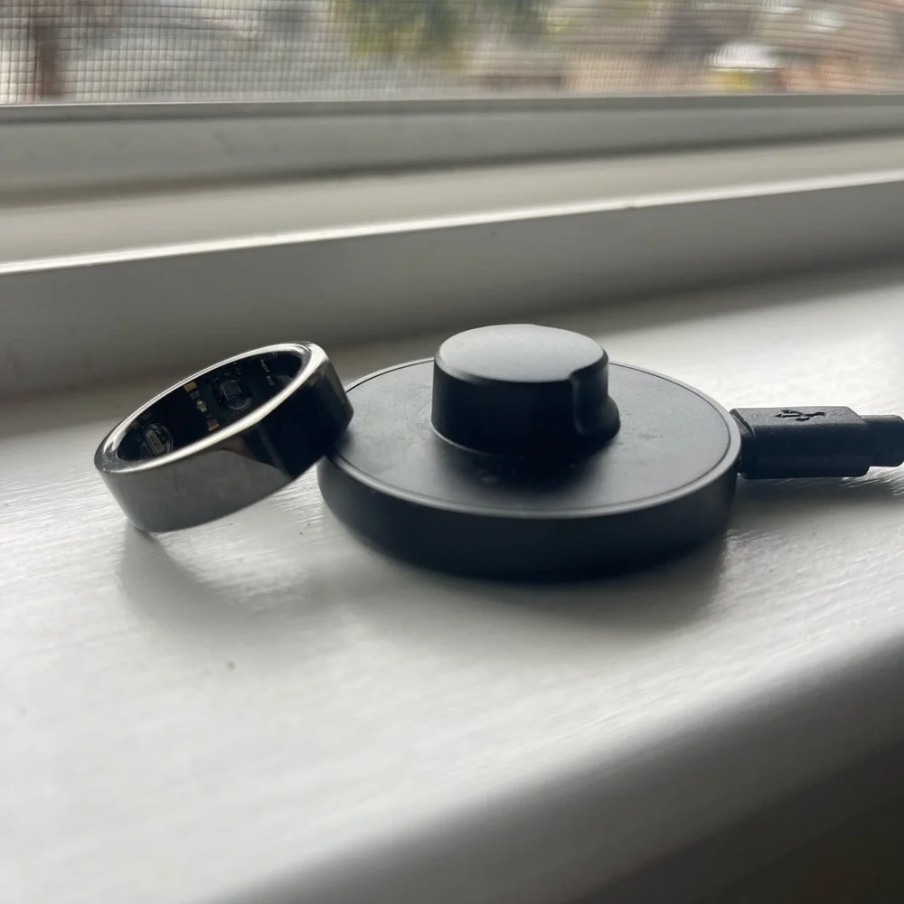 Oura ring gen3 heritage stealth size 12