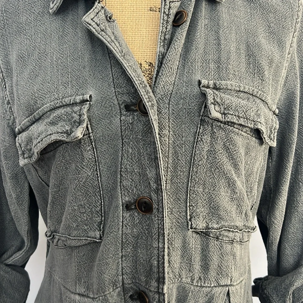 Free People Linen Duster
