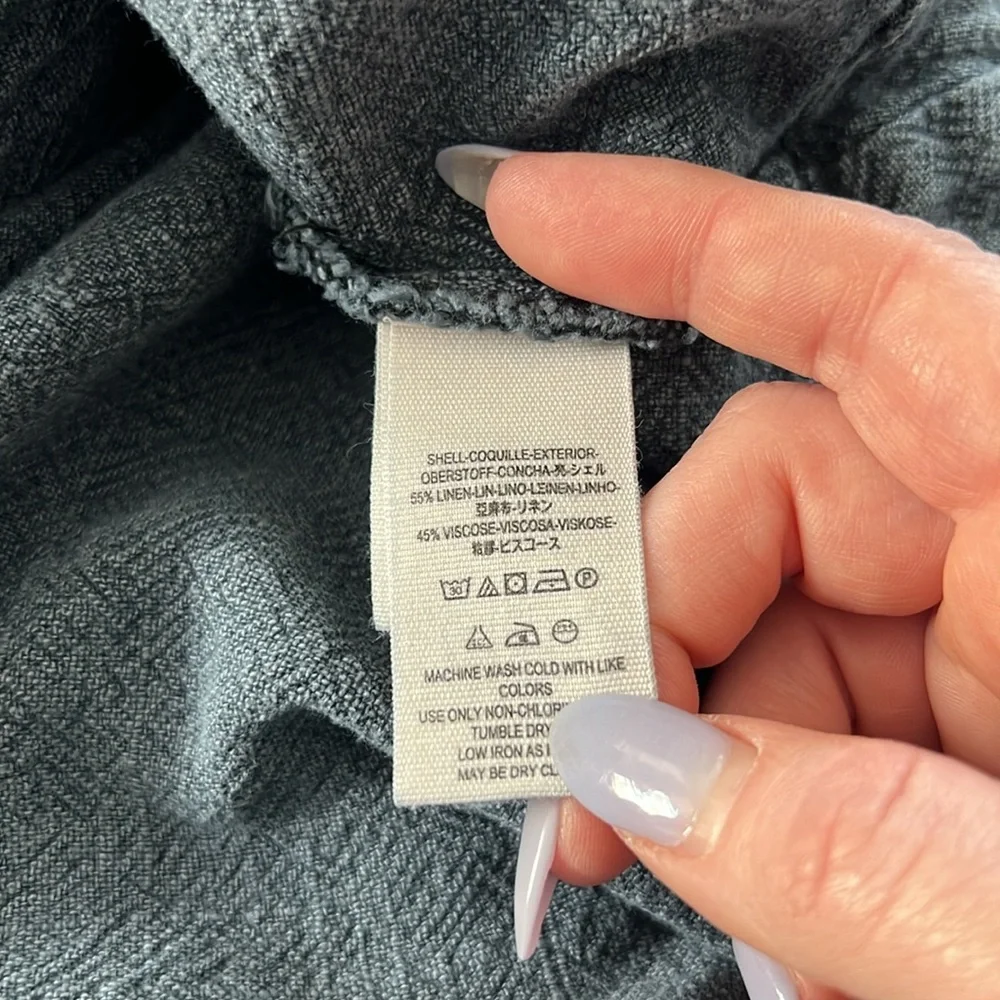 Free People Linen Duster