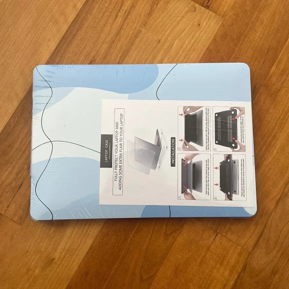 Blue Lines Artwork Printing Hard Case for 13 in MacBook Pro w/ Touch Bar