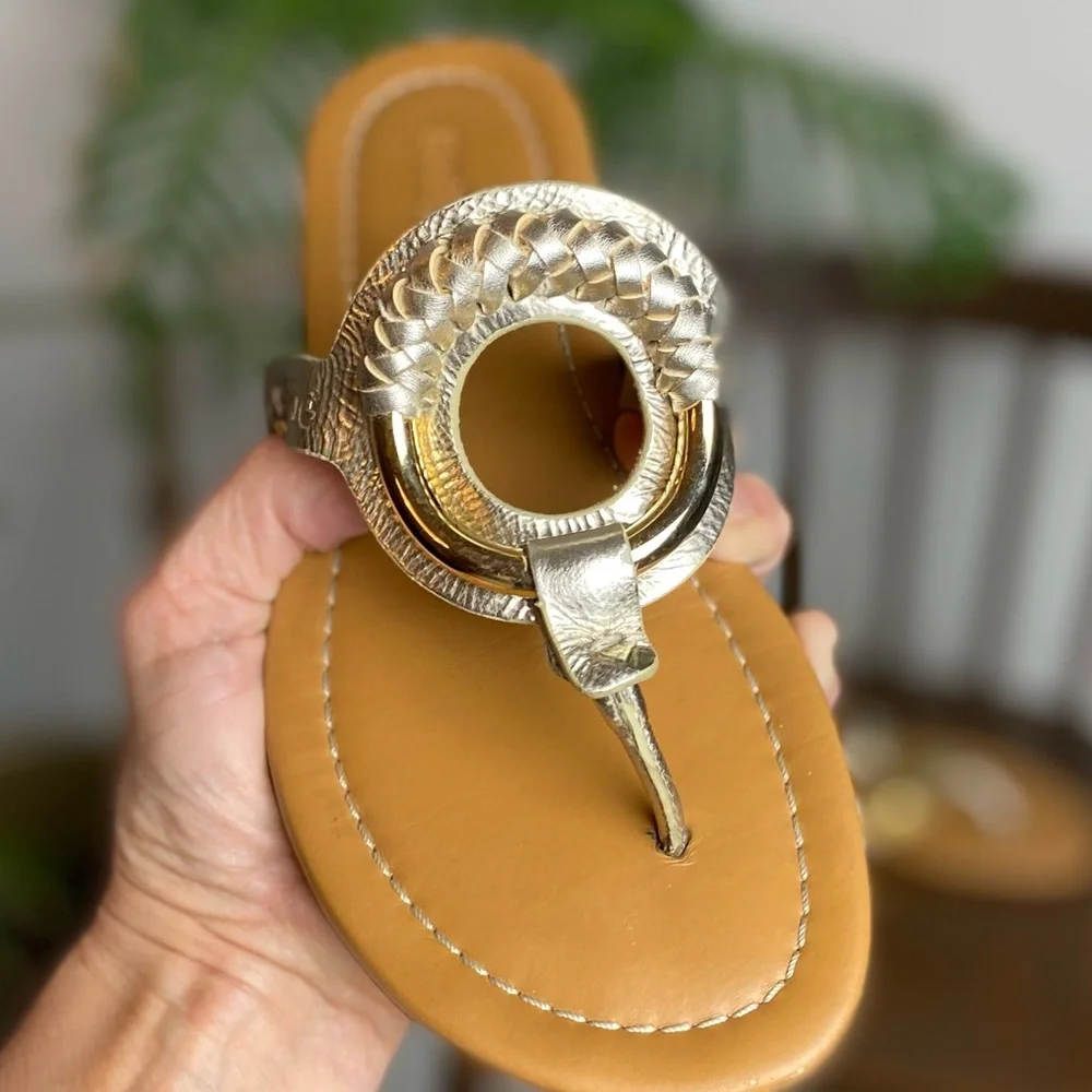 Womens See by Chloé Hana Leather Sandals Size 36 Made in Spain