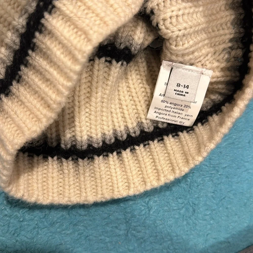 Kids Autumn Cashmere hat 8-14