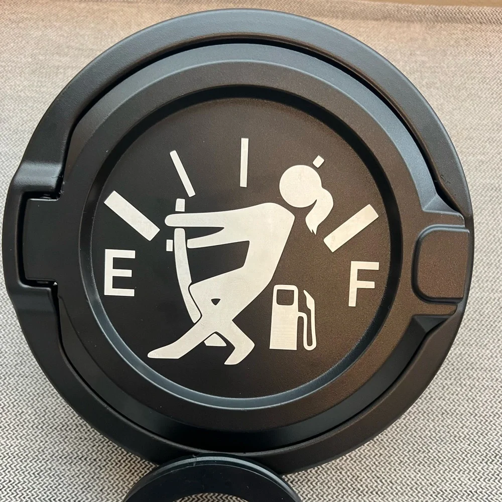 Black VR Accessory Parts BRAND NEW gas tank cover for JEEP!