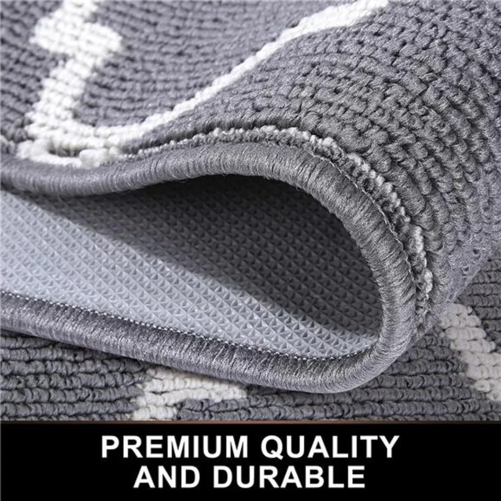 20x32, Non-Slip Absorbent Resist Dirt Entrance Rug, Machine Washable Low-Profile