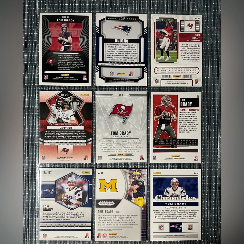 Panini 🏈 tom