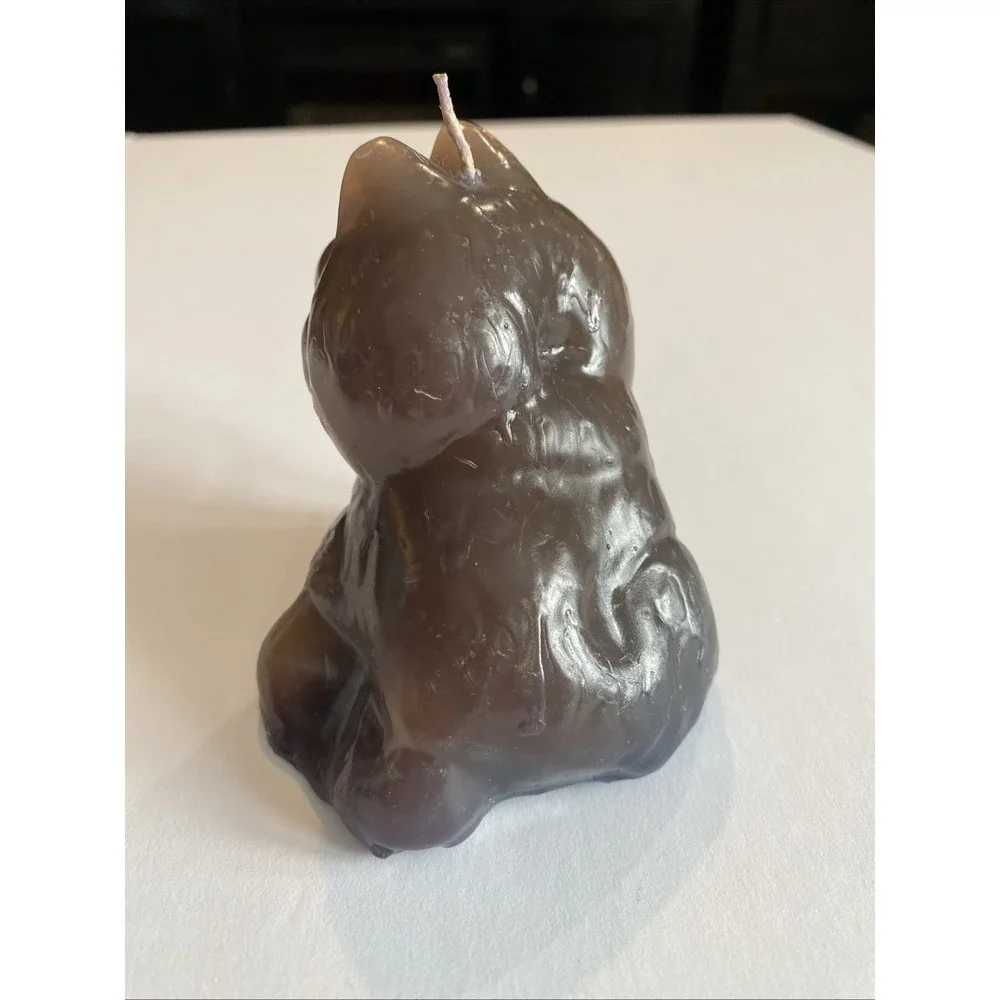 Vintage Garfield The Cat 3D Candle Wax Wick Not Burned 3.5