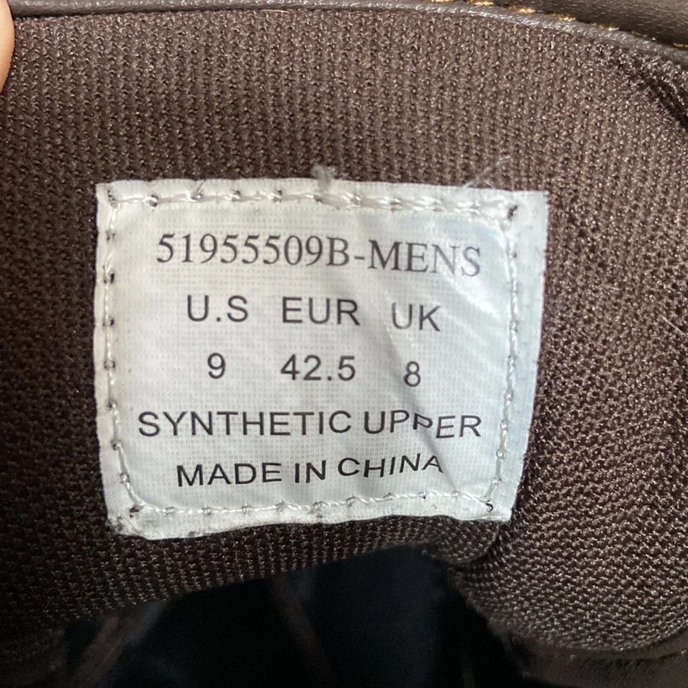 Levi’s Men’s 520 BB HI X High Top Sneakers Shoes Size 9 Brown Tan Casual Lace Up