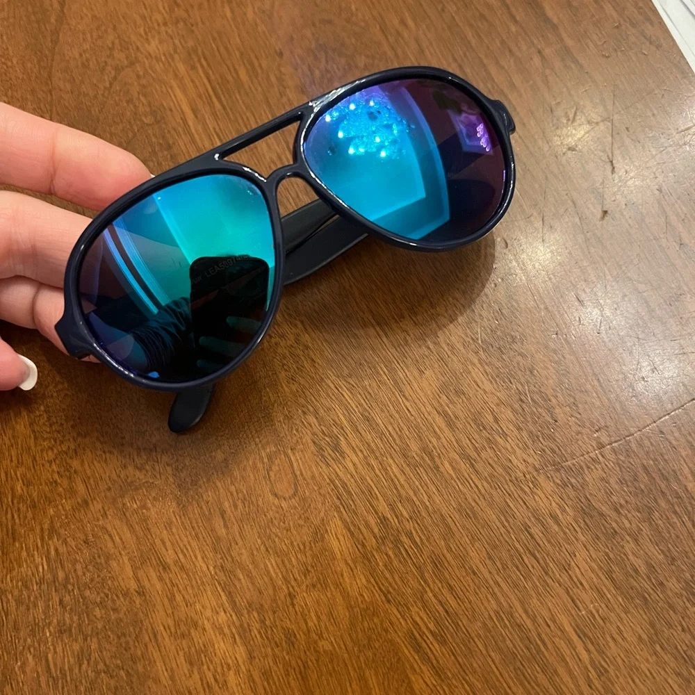 Carter's baby toddler aviator sunglasses blue