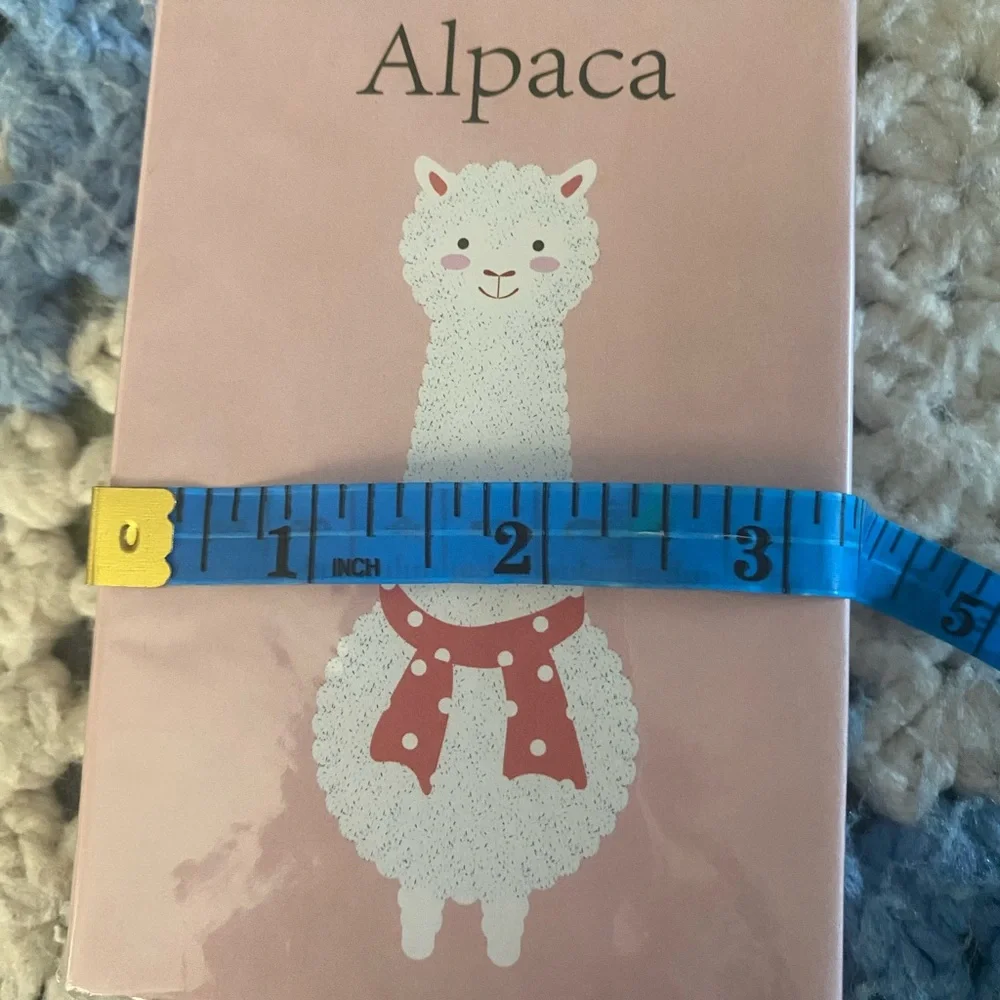 Cute Alpaca Notebook with Sticky Notes