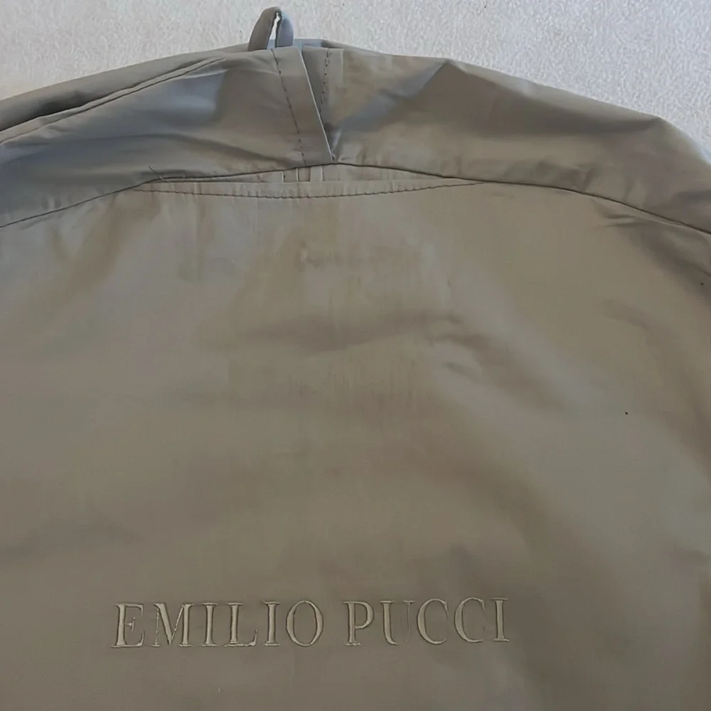 Emilio Pucci Gray Garment Bag
