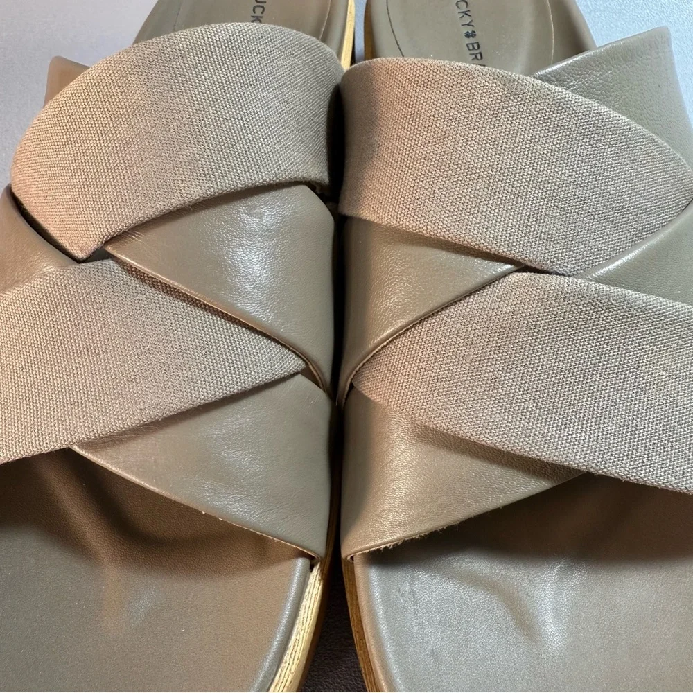 Lucky Brand wedge waste poshmark