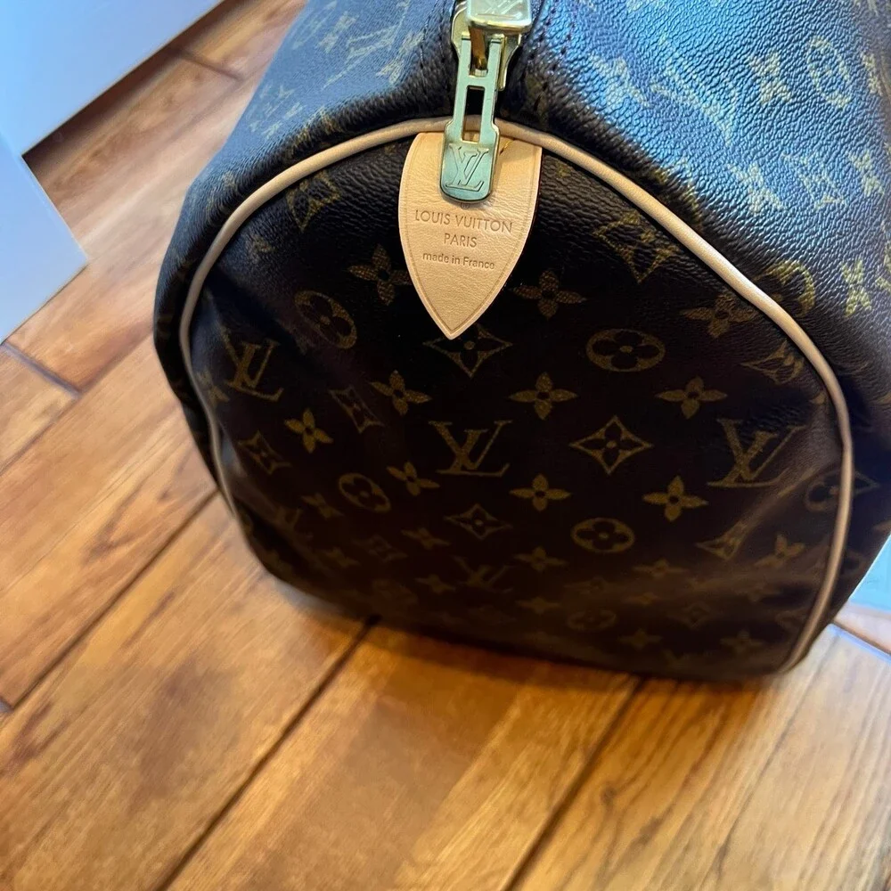 Louis Vuitton Keepall 55 Brown Luggage